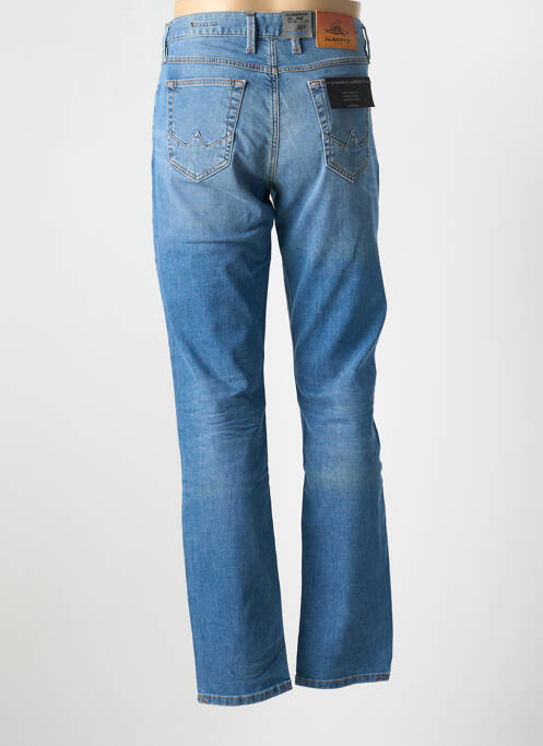 Jeans coupe droite bleu ALBERTO pour homme
