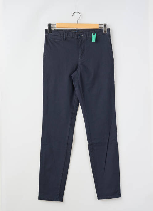 Pantalon chino bleu ALBERTO pour homme