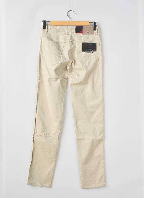 Pantalon slim beige BUGATTI pour homme