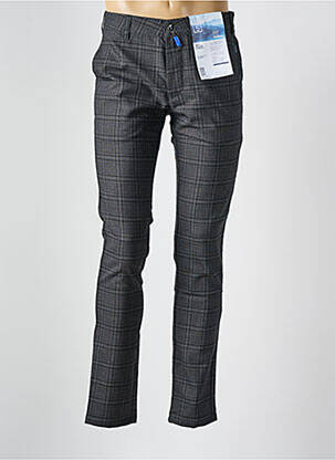 Pantalon chino tissage chiné taille normale gris M5 BY MEYER homme