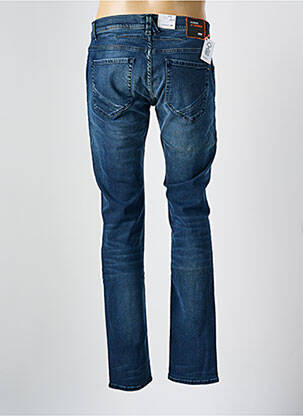Jeans coupe slim stretch taille basse bleu PIONEER homme