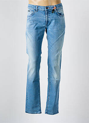 Jeans coupe slim stretch taille basse bleu clair PIONEER homme