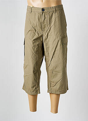 Pantacourt tissage popeline taille normale vert CAMEL ACTIVE homme