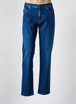 Jeans coupe slim stretch taille normale bleu ALBERTO homme