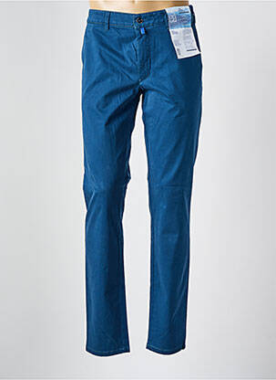 Pantalon chino stretch taille normale bleu M5 BY MEYER homme