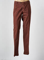 Pantalon chino marron MEYER pour homme seconde vue