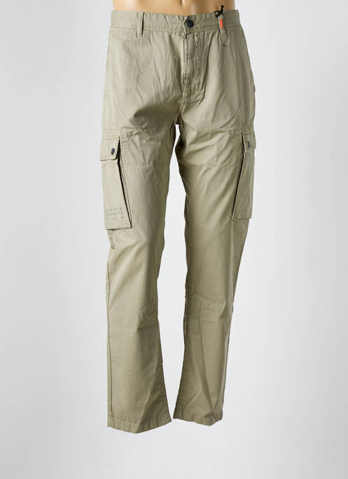 Pantalon cargo slim taille normale vert CAMEL ACTIVE homme