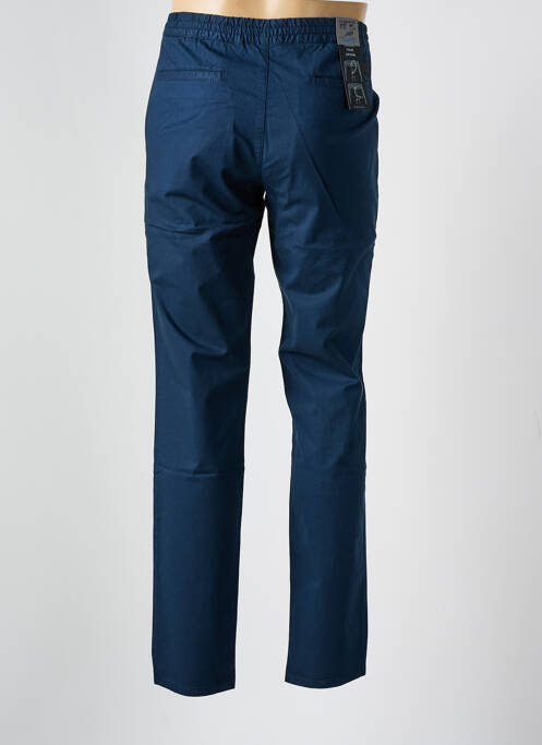 Pantalon chino bleu ALBERTO pour homme