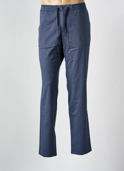 Pantalon chino bleu ALBERTO pour homme