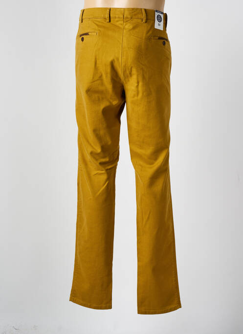 Pantalon chino jaune MEYER pour homme