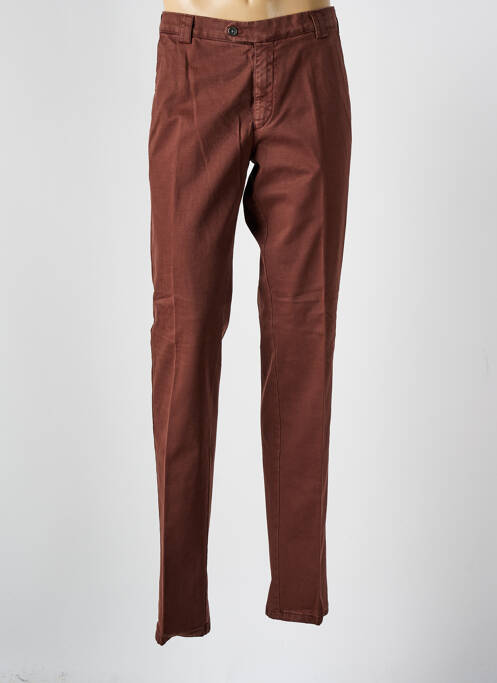 Pantalon chino marron MEYER pour homme