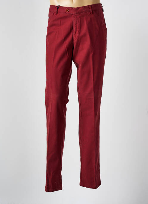Pantalon chino rouge MEYER pour homme