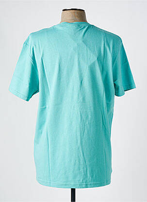 T-shirt coupe droite manches courtes bleu MISE AU GREEN femme