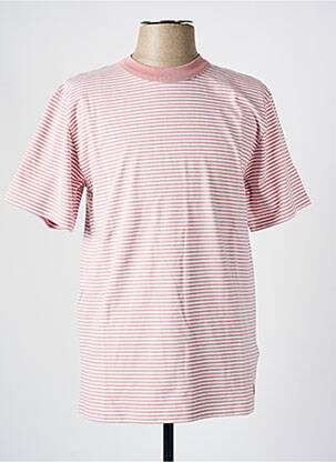 T-shirt coupe cintrée manches courtes rose ARMOR LUX homme