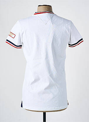 T-shirt stretch manches courtes blanc LA MARINIÈRE FRANÇAISE homme