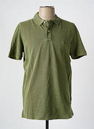 Polo stretch manches courtes vert FYNCH-HATTON homme