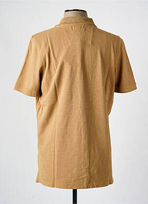 Polo tissage jersey manches courtes marron FYNCH-HATTON homme