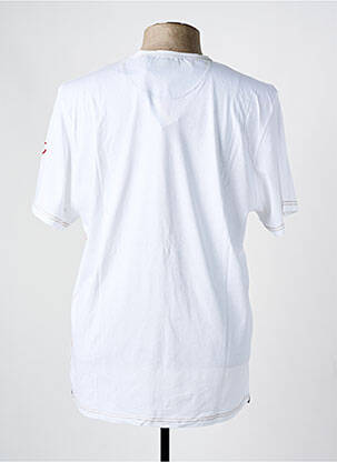T-shirt stretch manches courtes blanc LA MARINIÈRE FRANÇAISE homme