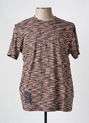 T-shirt coupe cintrée manches courtes rose CAMEL ACTIVE homme