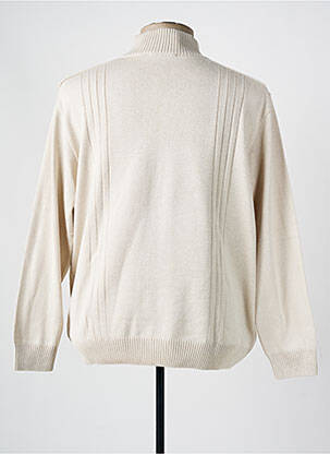 Gilet manches longues manches longues beige BERAC homme