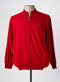 Gilet manches longues manches longues rouge MONTE CARLO homme