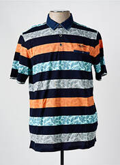 Polo bleu MONTE CARLO pour homme seconde vue