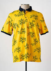 Polo jaune MONTE CARLO pour homme seconde vue
