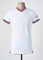 T-shirt blanc LA MARINIÈRE FRANÇAISE pour homme seconde vue
