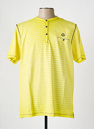T-shirt jaune MONTE CARLO pour homme