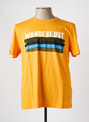 T-shirt orange CAMEL ACTIVE pour homme seconde vue