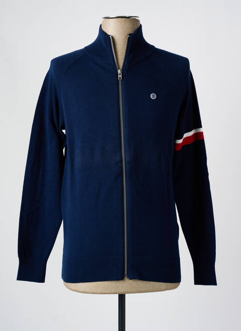 Gilet manches longues bleu SERGE BLANCO homme