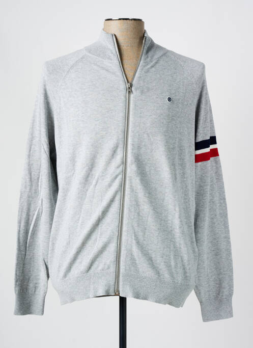 Gilet manches longues gris SERGE BLANCO pour homme