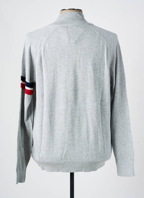 Gilet manches longues gris SERGE BLANCO pour homme