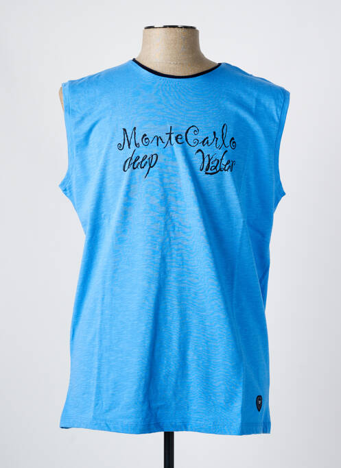 Débardeur bleu MONTE CARLO pour homme