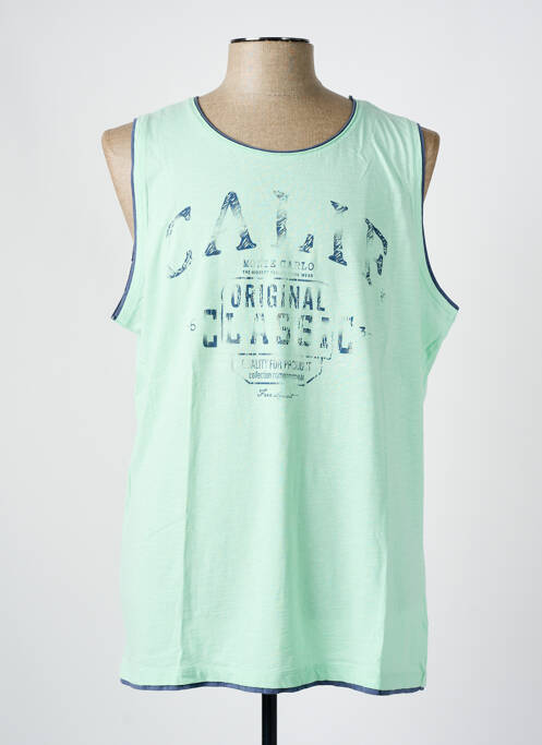 Débardeur vert MONTE CARLO pour homme