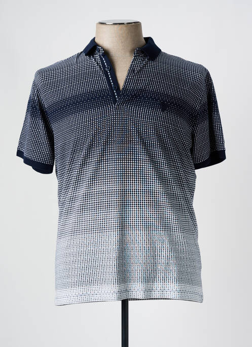 Polo bleu IK5 pour homme