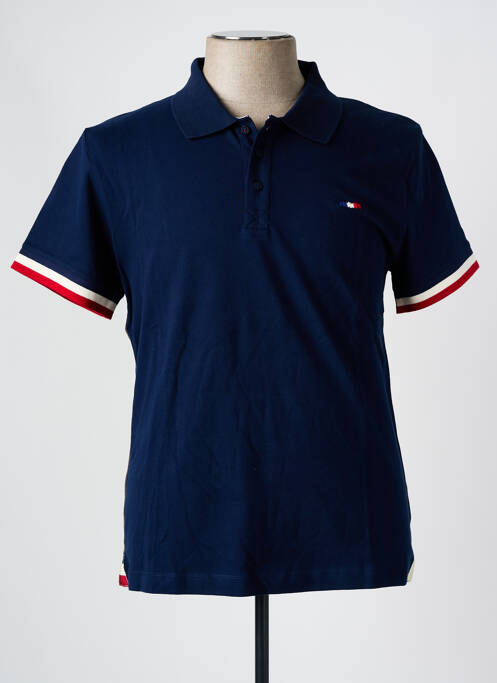 Polo bleu LA MARINIÈRE FRANÇAISE pour homme