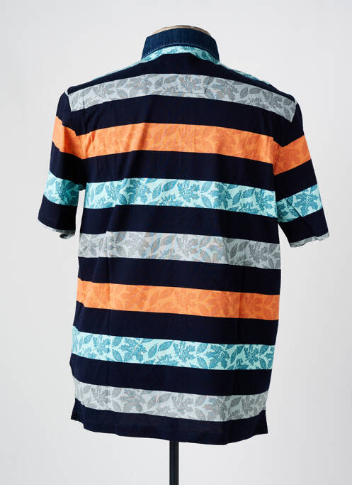 Polo bleu MONTE CARLO pour homme