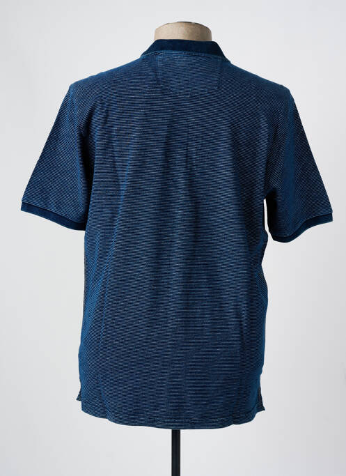 Polo bleu MONTE CARLO pour homme