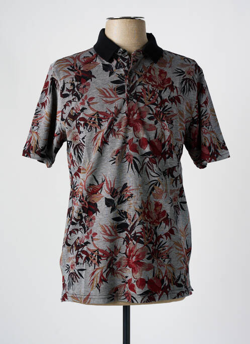 Polo gris MONTE CARLO pour homme