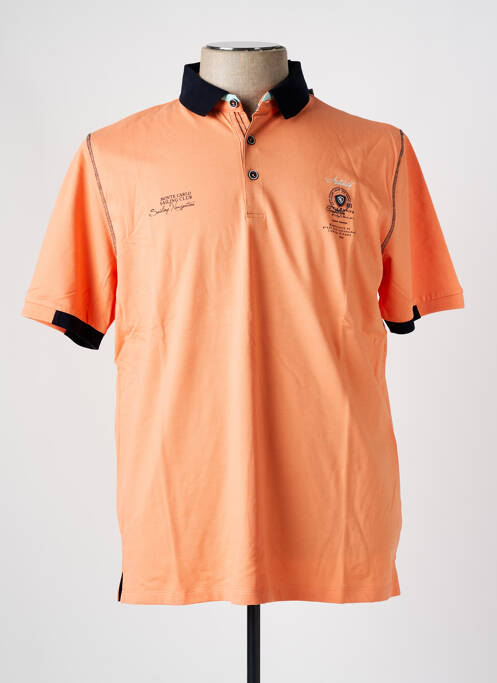 Polo orange MONTE CARLO pour homme