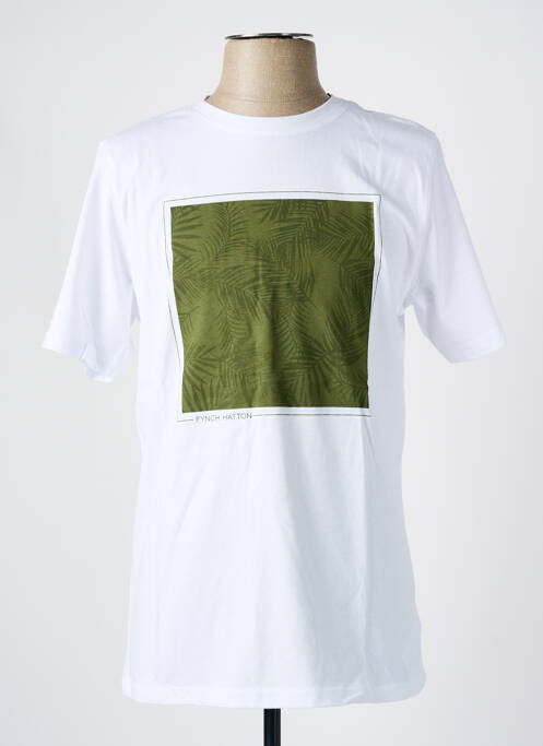 T-shirt blanc FYNCH-HATTON pour homme