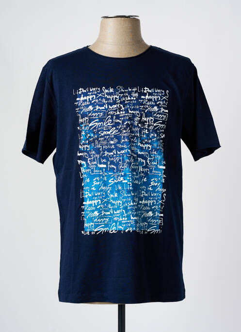 T-shirt bleu COMPANY pour homme