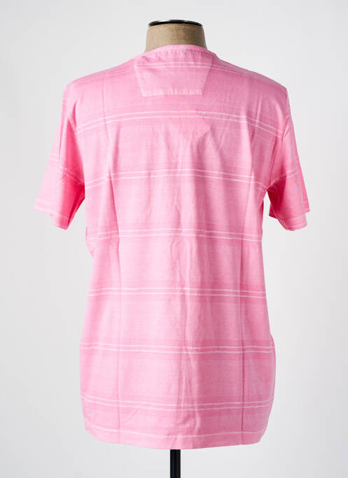 T-shirt rose MONTE CARLO pour homme