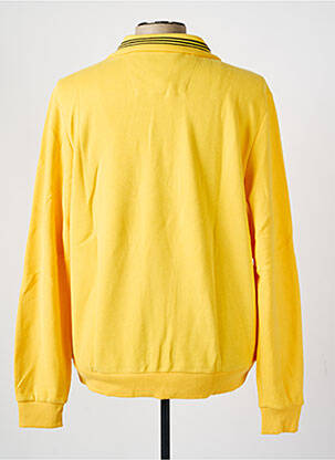 Sweat-shirt manches longues manches longues jaune MONTE CARLO homme