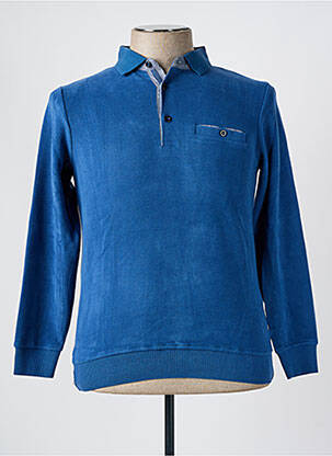 Pull manches longues manches longues bleu BERAC homme