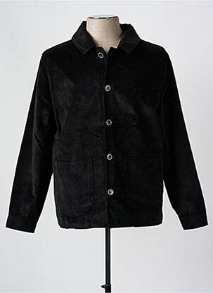 Veste casual fermeture boutonnée sur le devant noir NINO LORETTI homme