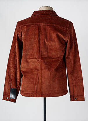 Veste casual fermeture boutonnée sur le devant marron NINO LORETTI homme
