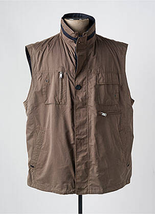 Veste casual coupe droite marron JUPITER homme