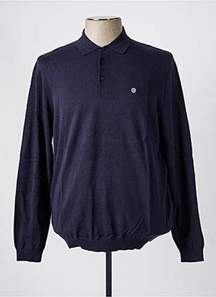 Pull bleu SERGE BLANCO pour homme